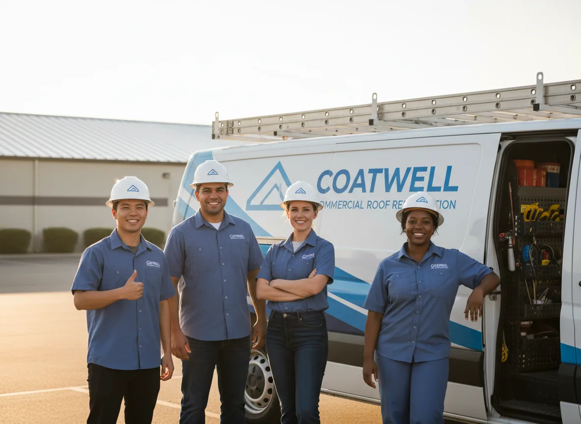 Commercial roof coating company in Canby, MN